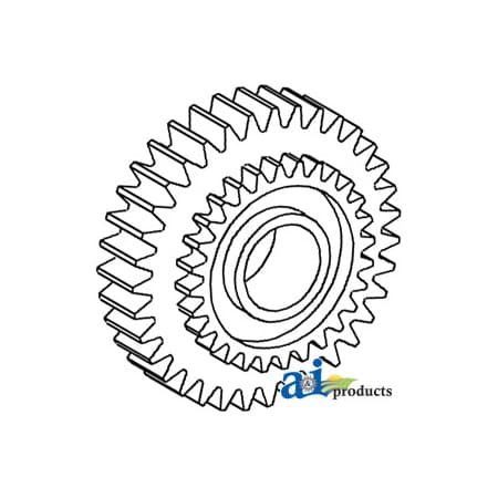 A & I Products Gear, 2nd 6" x6" x1.3" A-598180